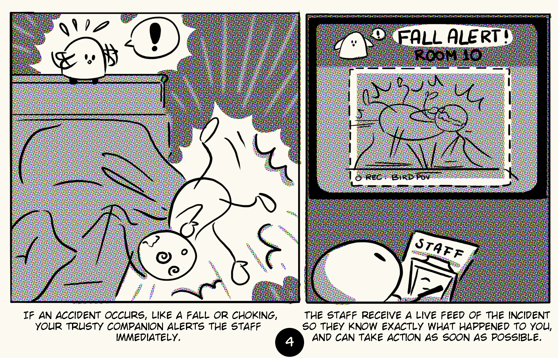 Birdie comic panel 5